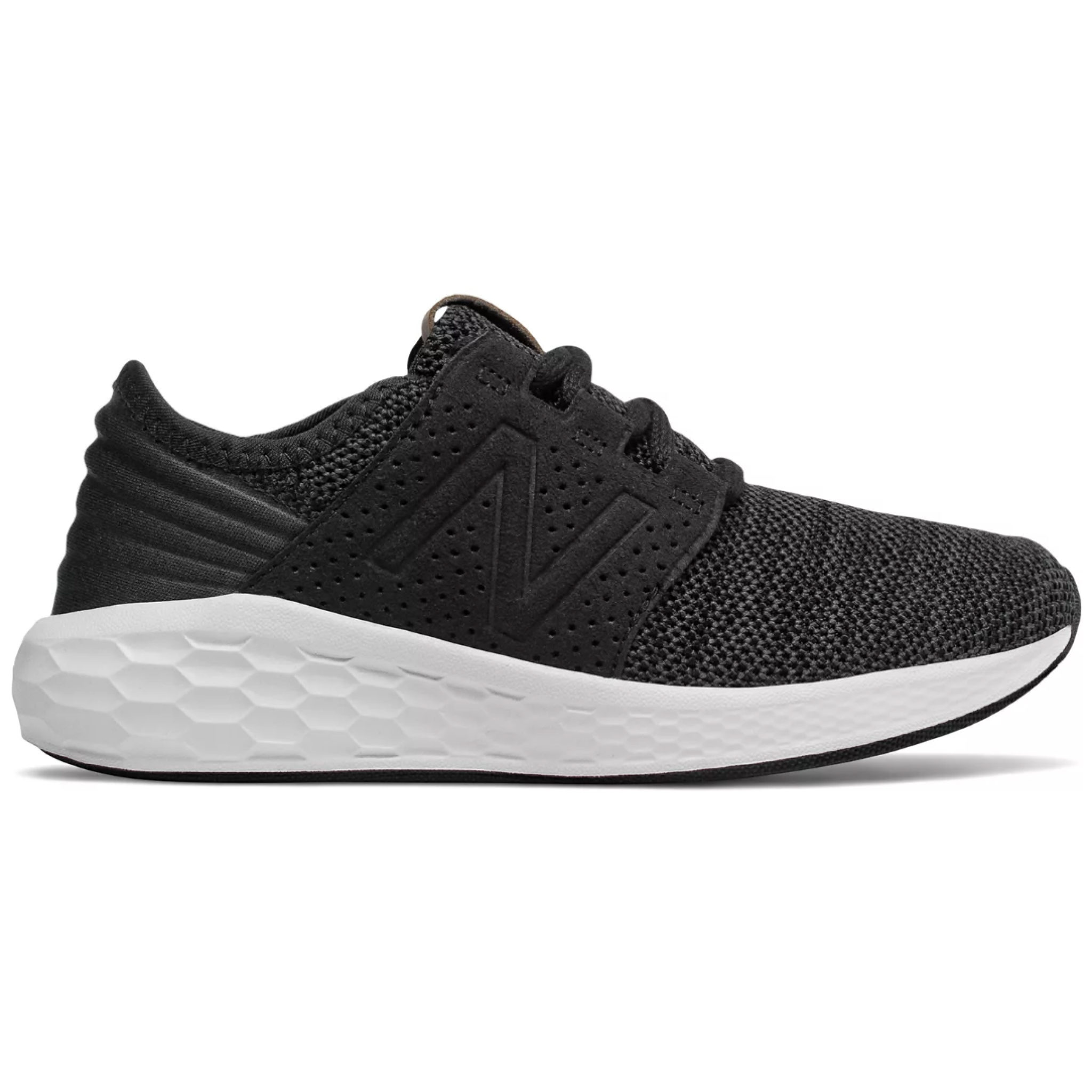 new balance mens cruz fresh foam trainers black