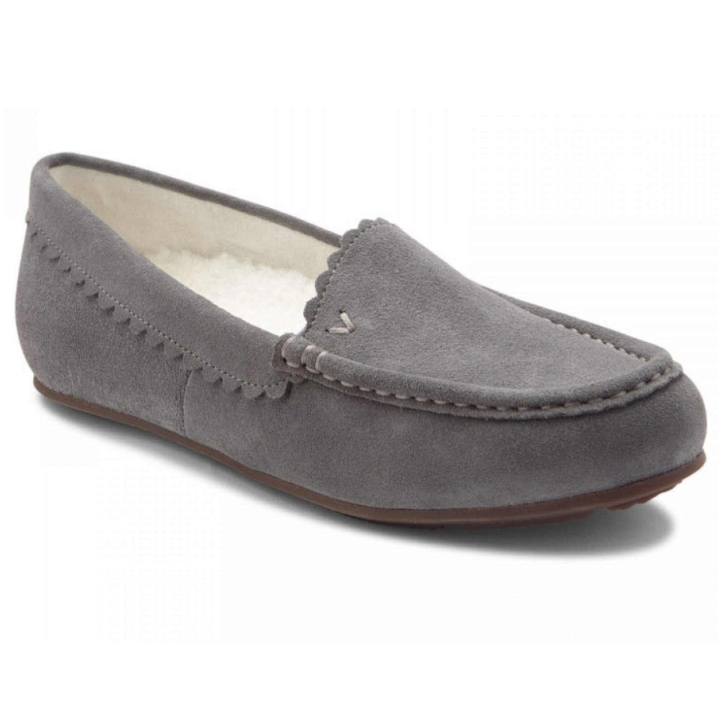 Vionic Womens McKenzie Slipper Charcoal | Lauries Shoes