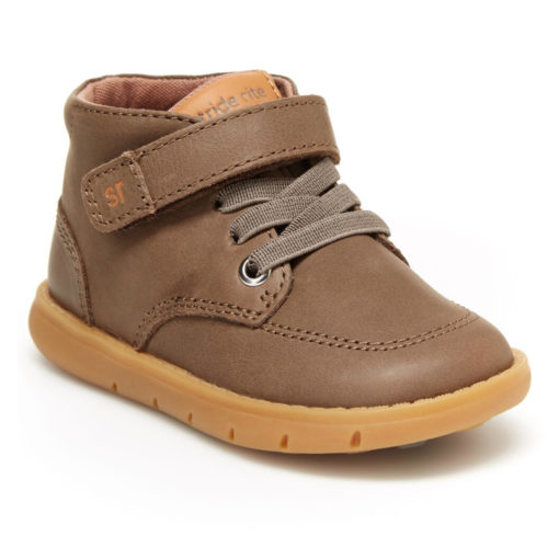 Stride Rite Kid's SRTech Quinn Boot Brown | Laurie's Shoes