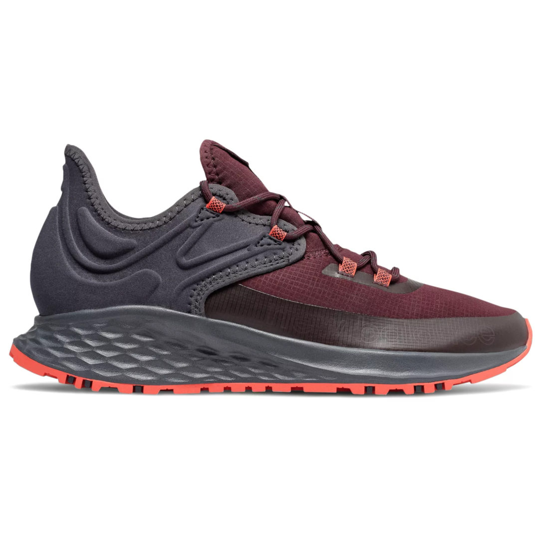 New Balance Men's Fresh Foam Roav Trail Black/Red | Laurie's Shoes