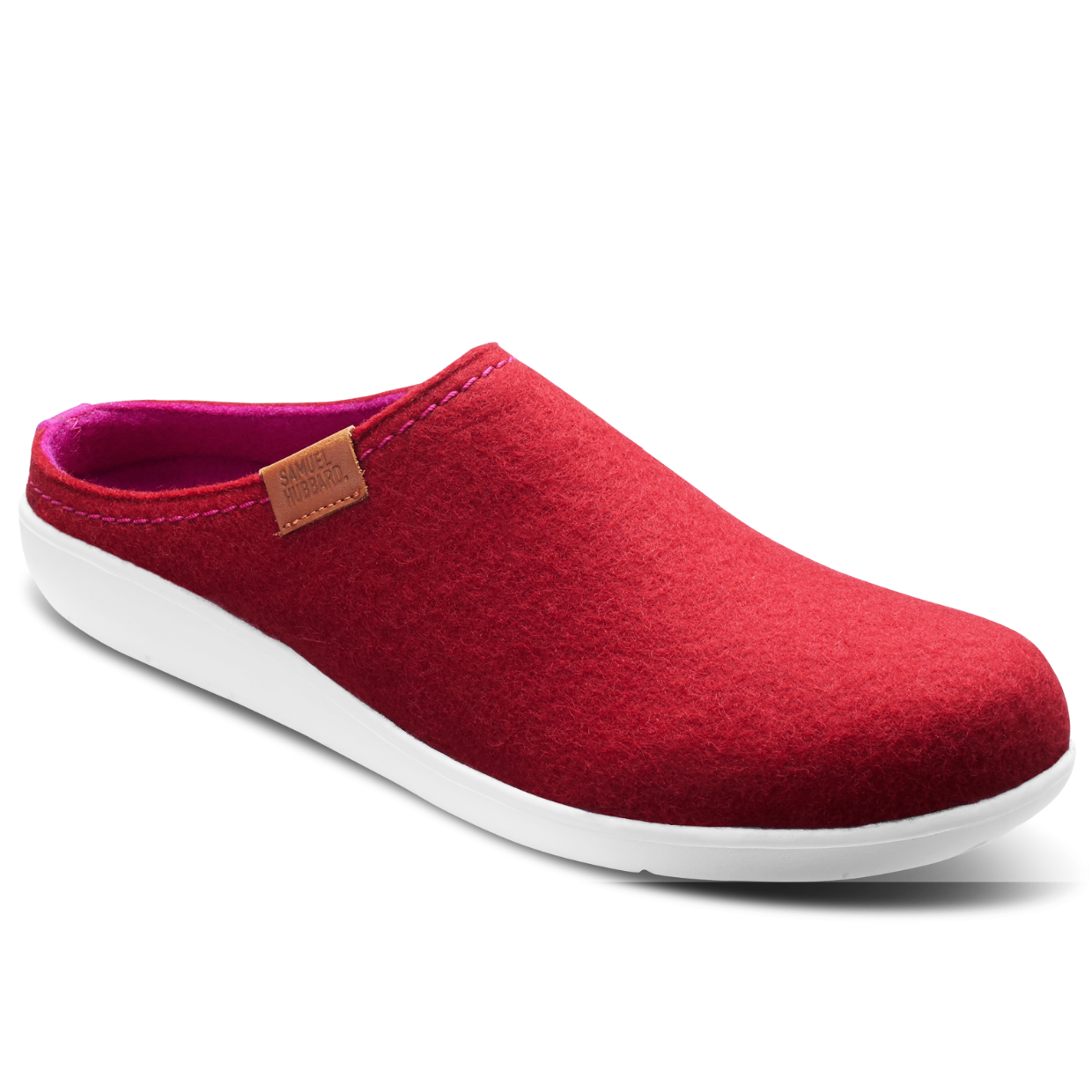 Samuel Hubbard Women's Dreams Wool Clog Red | Laurie's Shoes