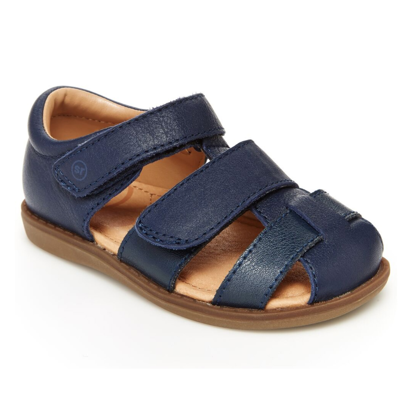 Stride Rite Kid's Emerson Sandal Navy | Laurie's Shoes