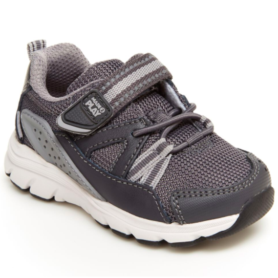 Stride Rite Little Kid's Made2Play Journey Sneaker Grey | Laurie's Shoes