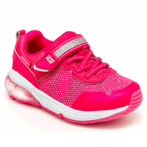 Stride Rite Big Kid's Made2Play Radiant Bounce Light-Up Sneaker Pink