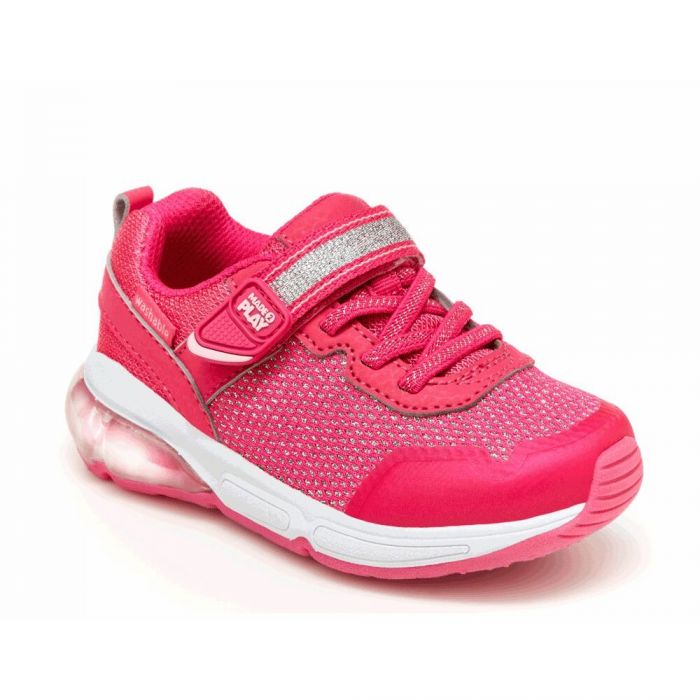 Stride Rite Little Kid's Made2Play Radiant Bounce Light-Up Sneaker Pink