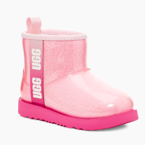 ugg classic clear mini boot pink