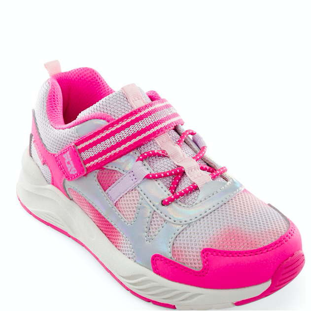 Stride Rite Kid's Made2Play Player Sneaker Pink Multi | Laurie's Shoes