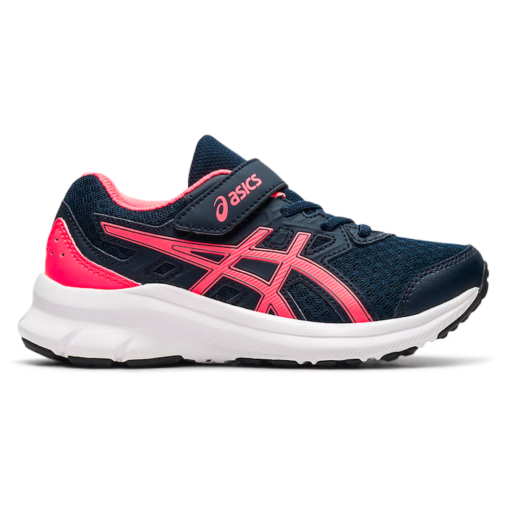 Asics Little Kid's Jolt 3 PS French Blue/Blazing Coral | Laurie's Shoes