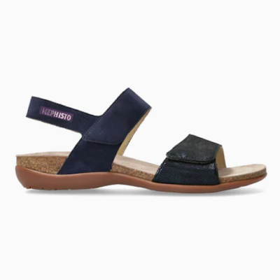 Mephisto Women's Agave Sandal with ergonomic footbed, adjustable straps, and a lightweight, slip-resistant sole.