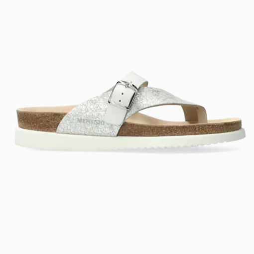 Mephisto Women's Helen Mix Sandal with Soft-Air technology, contoured cork footbed, adjustable strap, and a slip-resistant durable sole.