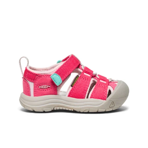 Keen Toddler Newport H2 Sandal with durable toe protection, quick-drying webbing, cushioned footbed, and a non-marking rubber outsole for active adventures.