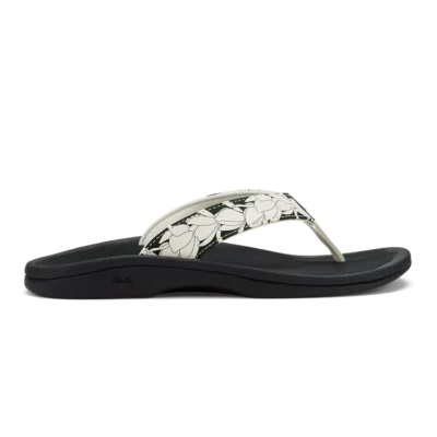 Olukai Women's Ohana Sandal with water-resistant quick-dry straps, cushioned EVA footbed, non-slip rubber outsole, and arch support for all-day comfort.