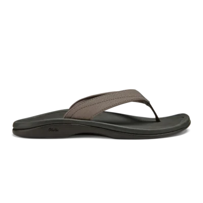 Olukai Women's Ohana Sandal with water-resistant quick-dry straps, cushioned EVA footbed, non-slip rubber outsole, and arch support for all-day comfort.