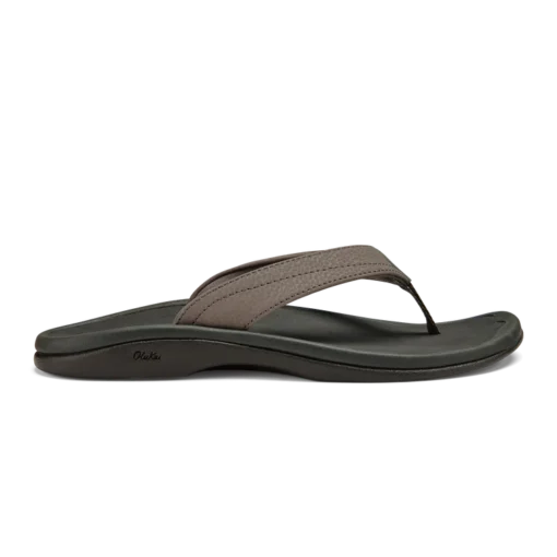 Olukai Women's Ohana Sandal with water-resistant quick-dry straps, cushioned EVA footbed, non-slip rubber outsole, and arch support for all-day comfort.