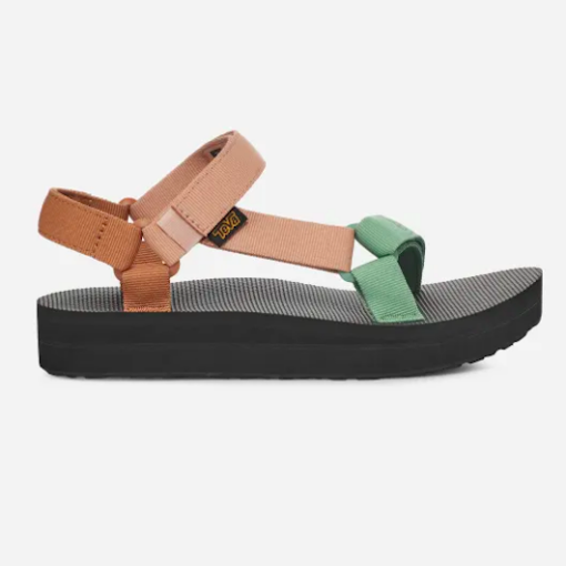 Teva Women's Midform Universal Sandal with 1.25-inch platform, adjustable recycled polyester straps, and cushioned EVA midsole for stylish all-day comfort