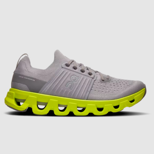 On Men's Cloudswift 4 sneaker with breathable mesh upper, CloudTec cushioning, and durable rubber outsole for urban performance.