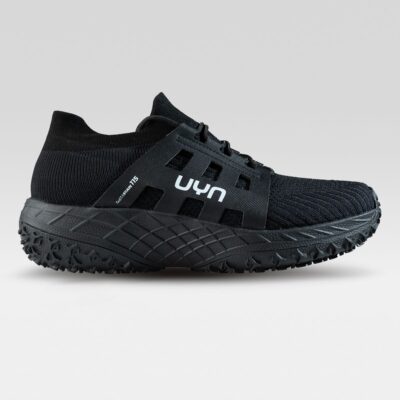 Uyn Men's IBEX outdoor shoe featuring breathable knit upper, ergonomic sole, and durable U-Control outsole for hiking and walking comfort.